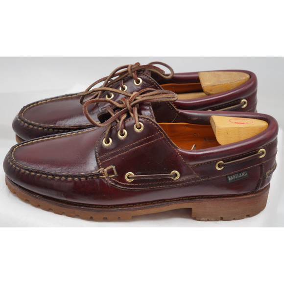 Eastland Seville Boat Shoe Oxblood Leather US Men's 11M - Picture 2 of 13